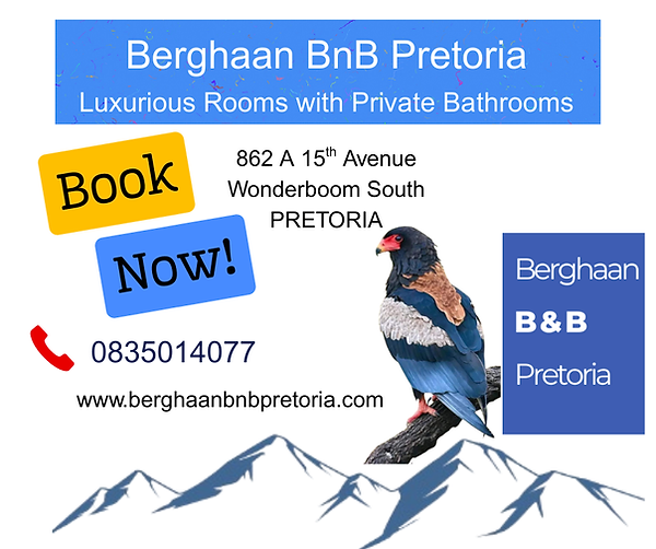 Berghaan BnB Pretoria