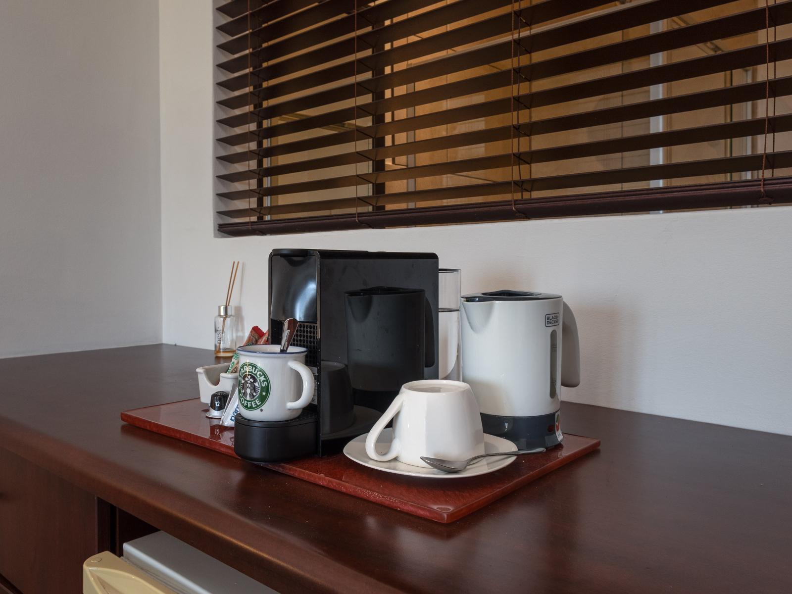 Room 2 — Coffee/tea facilities