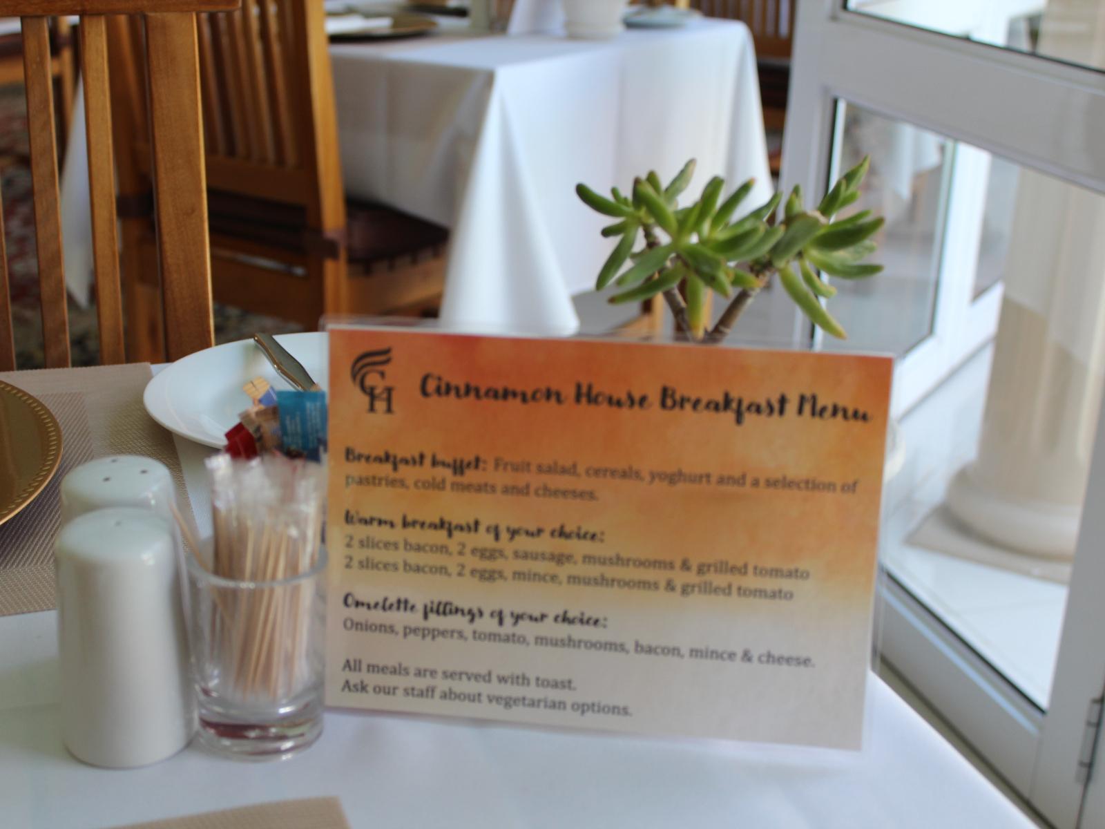 Breakfast area