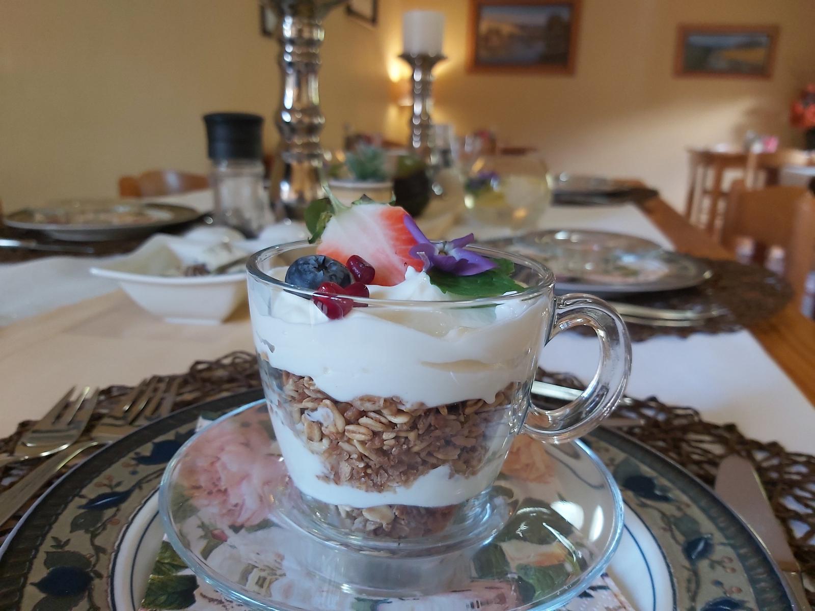 Breakfast area
