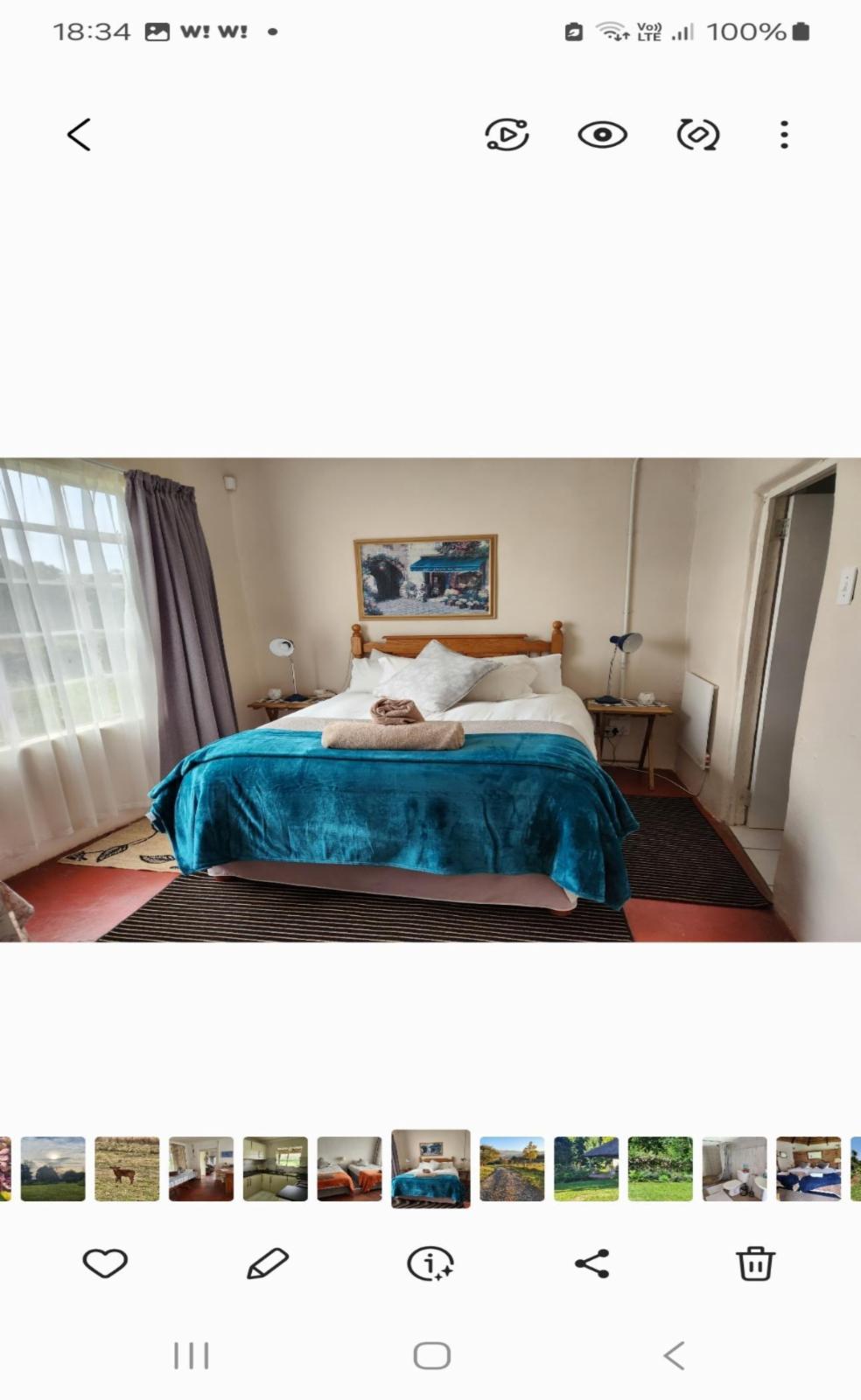 Room 1 — Bed