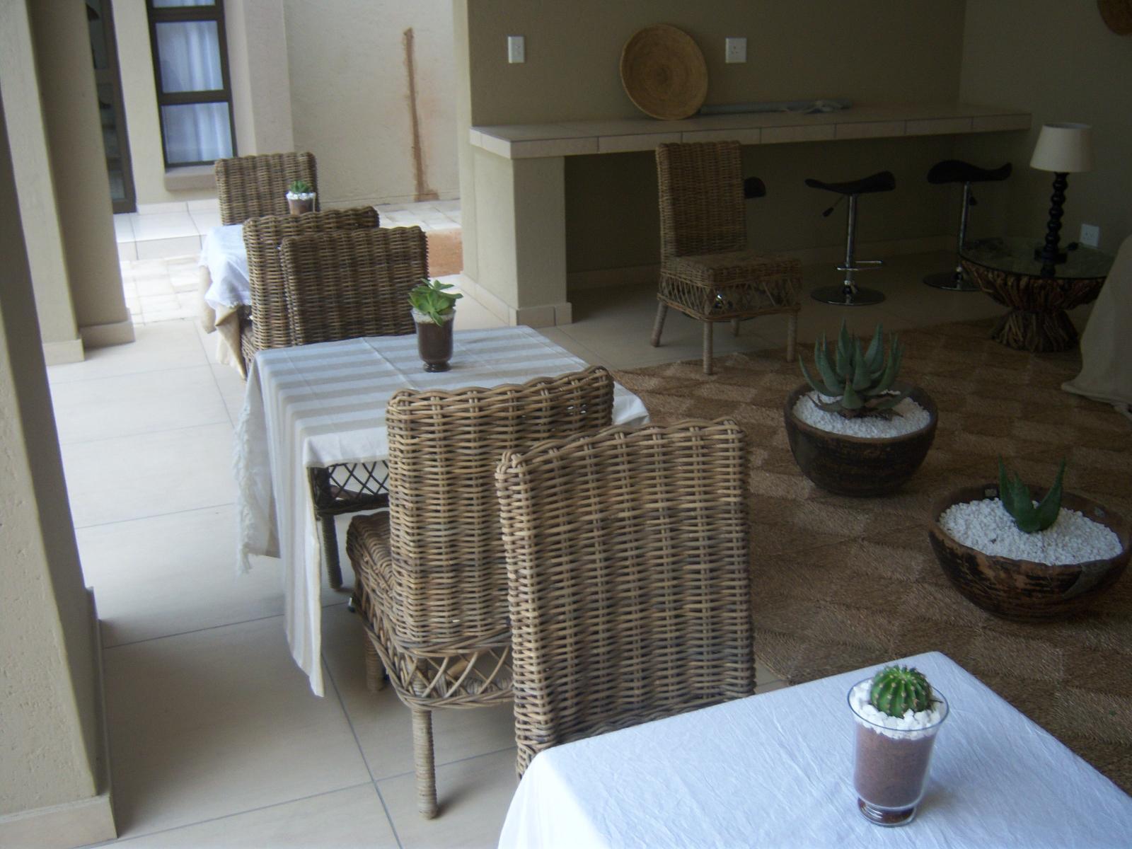 Breakfast area