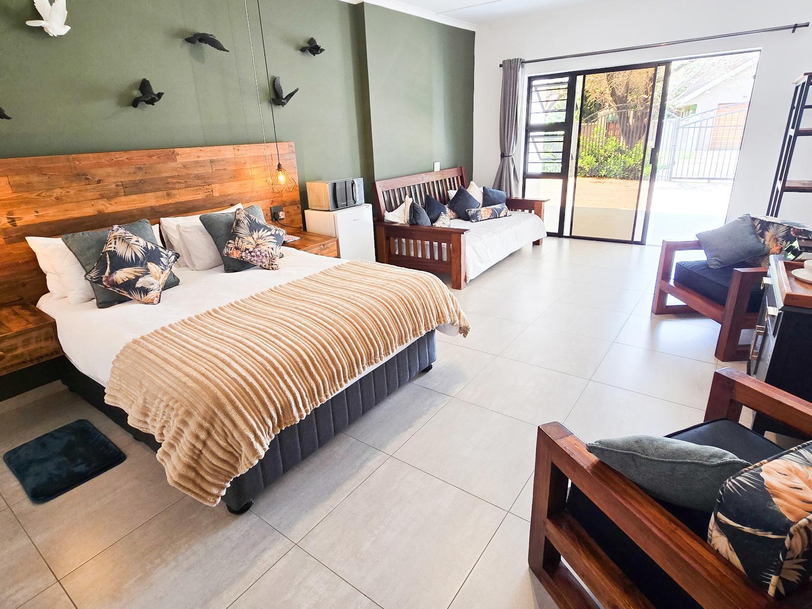 Room 1 — Bed
