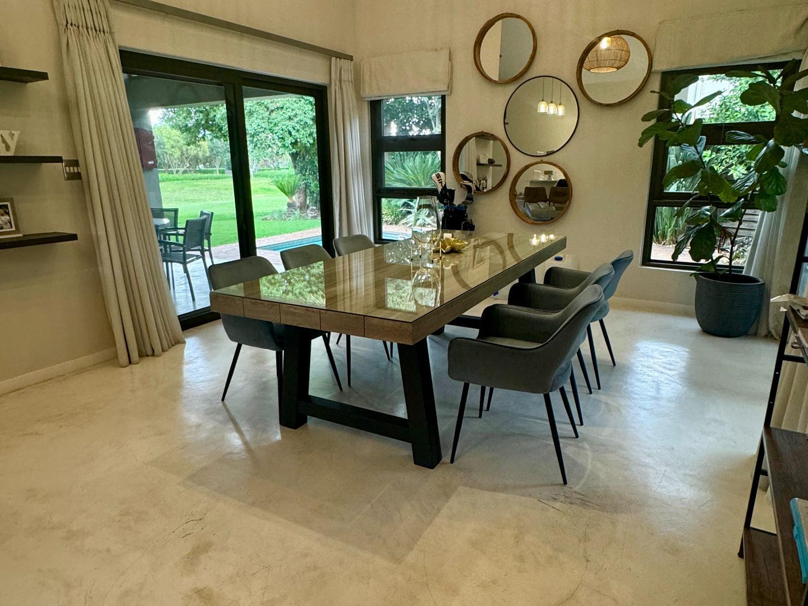 Dining area