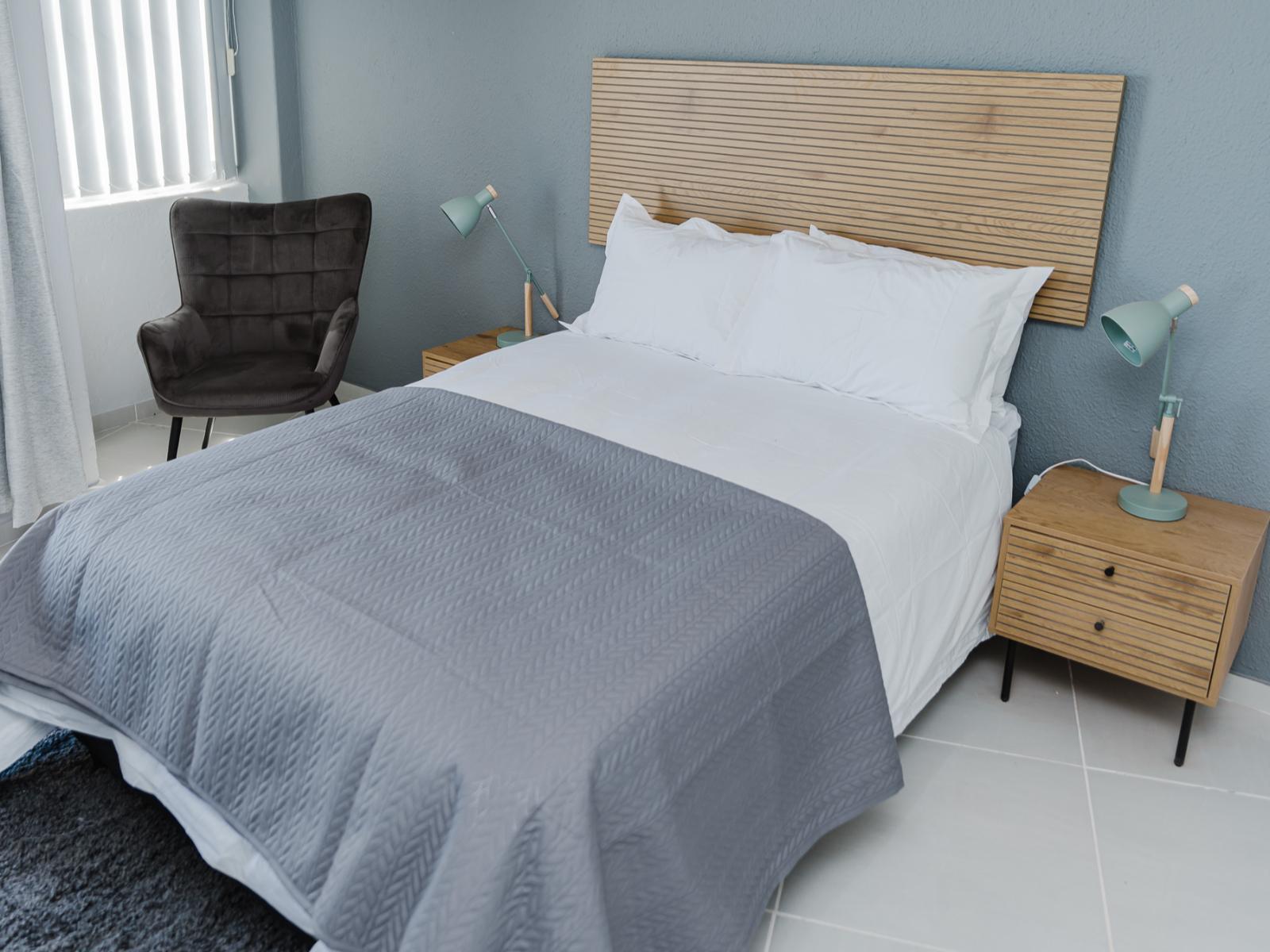 Room 1 — Bed