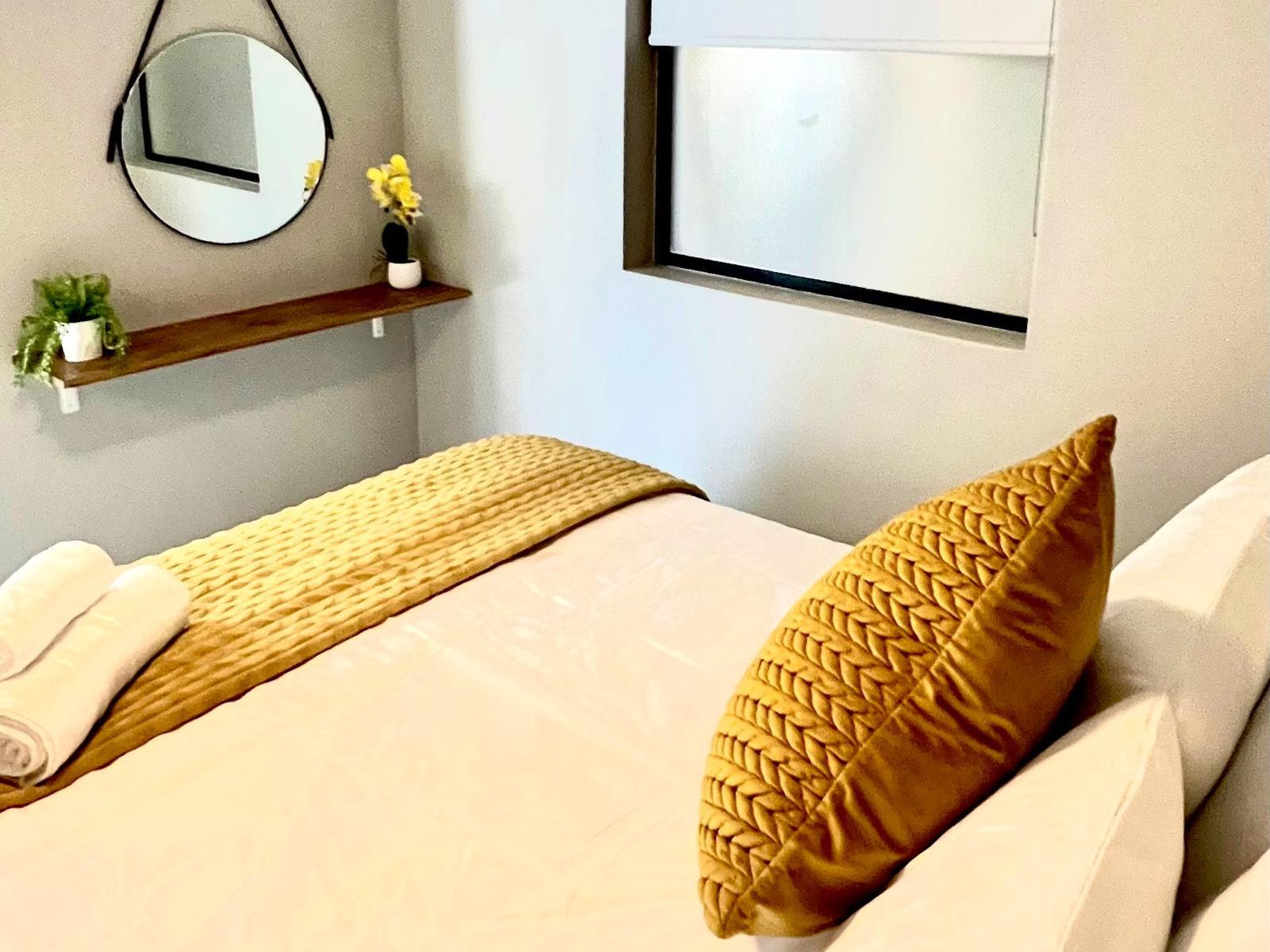 Room 1 — Bed
