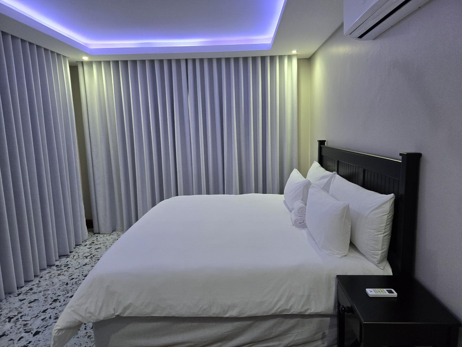 Room 1 — Bed
