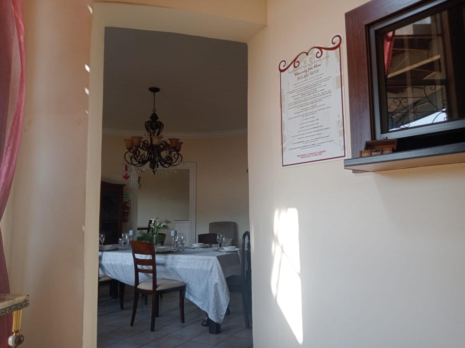Dining area