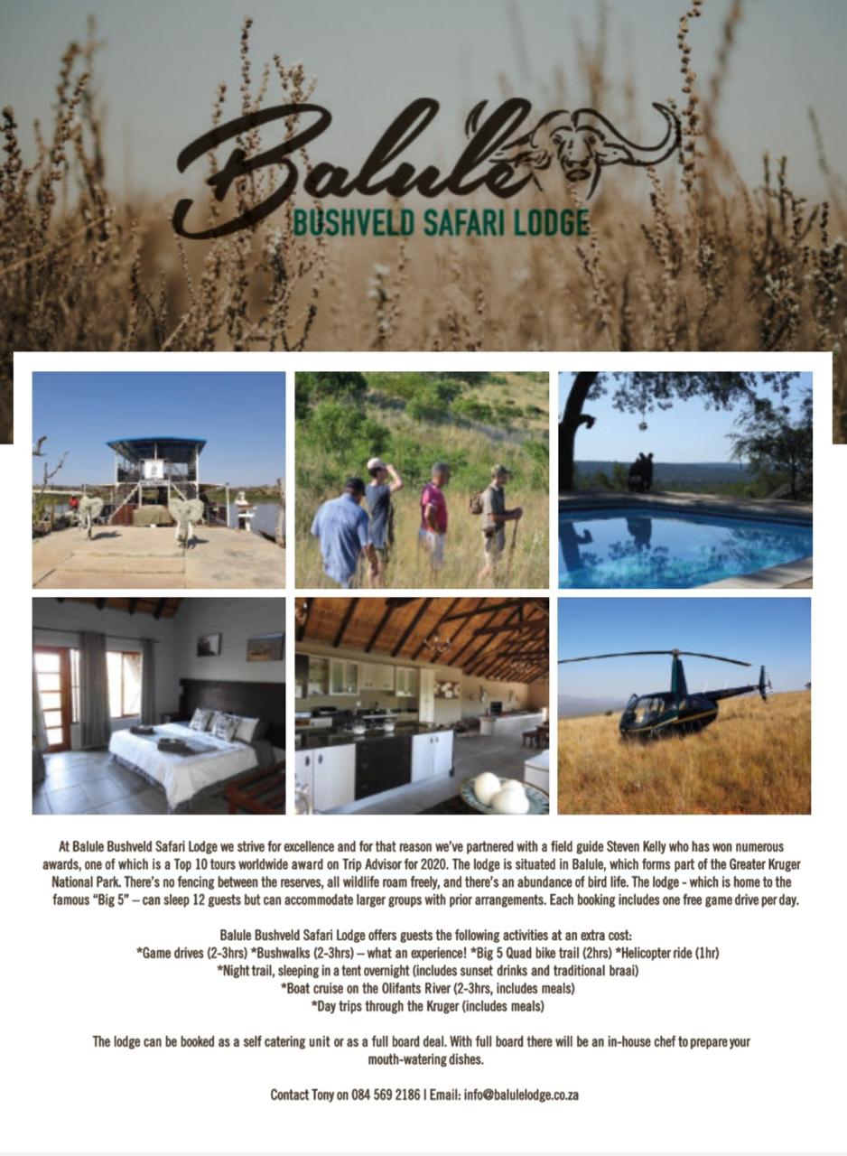 Balule Bushveld Safari Lodge