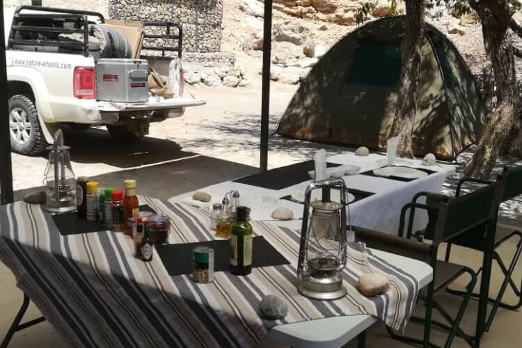 Ongongo Waterfall Campsite